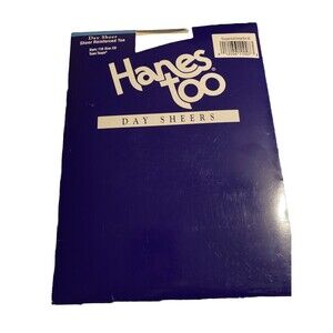 Vintage-Hanes Too Day Sheer, Town Taupe Style 116 Size CD Panty Hose, New.